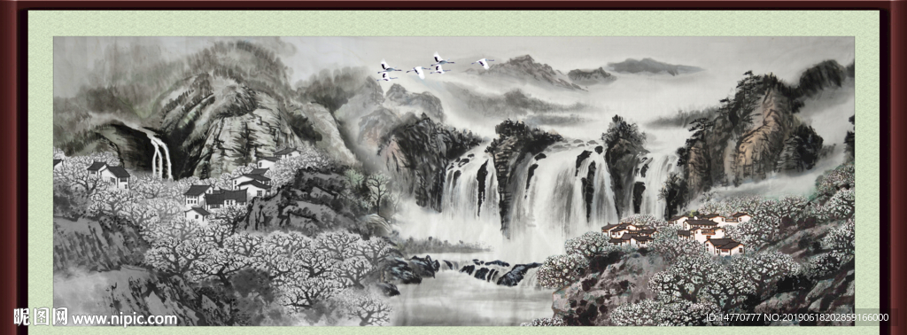 国画山水