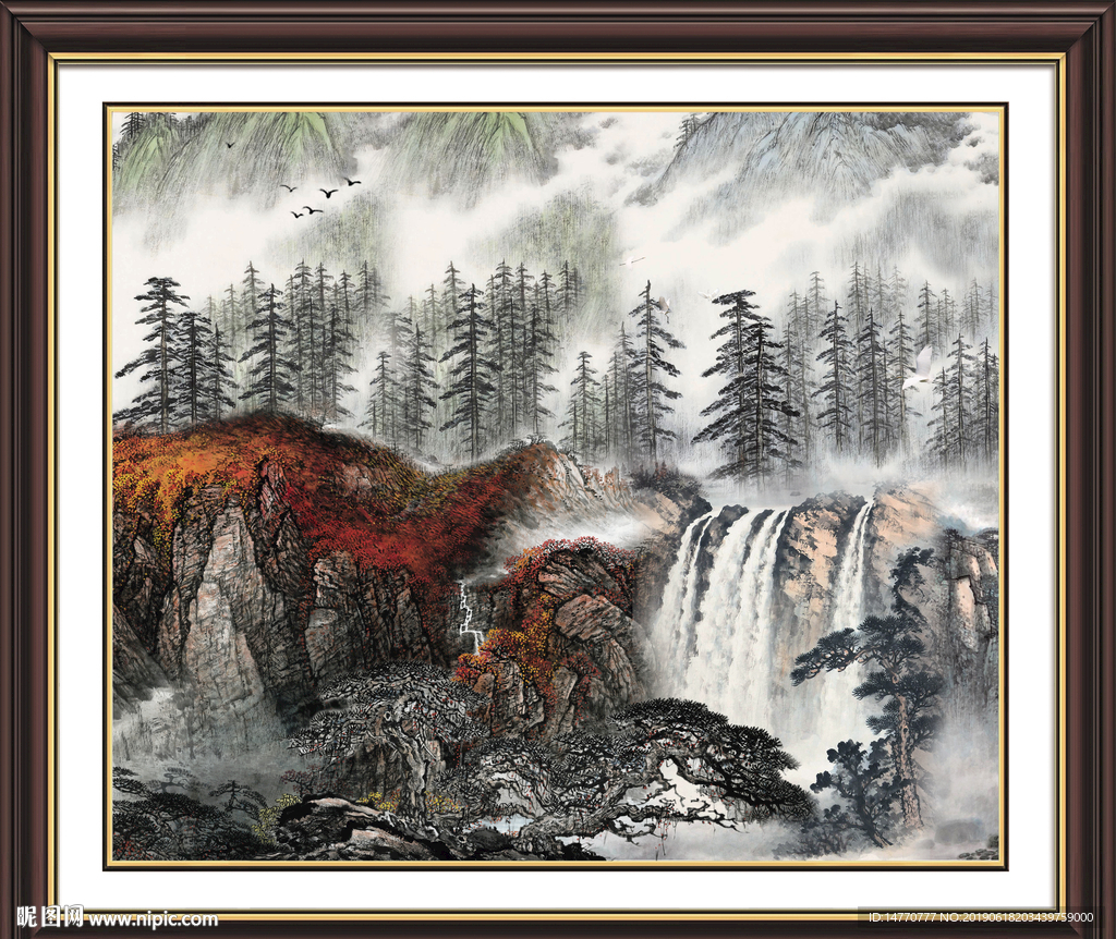 国画山水