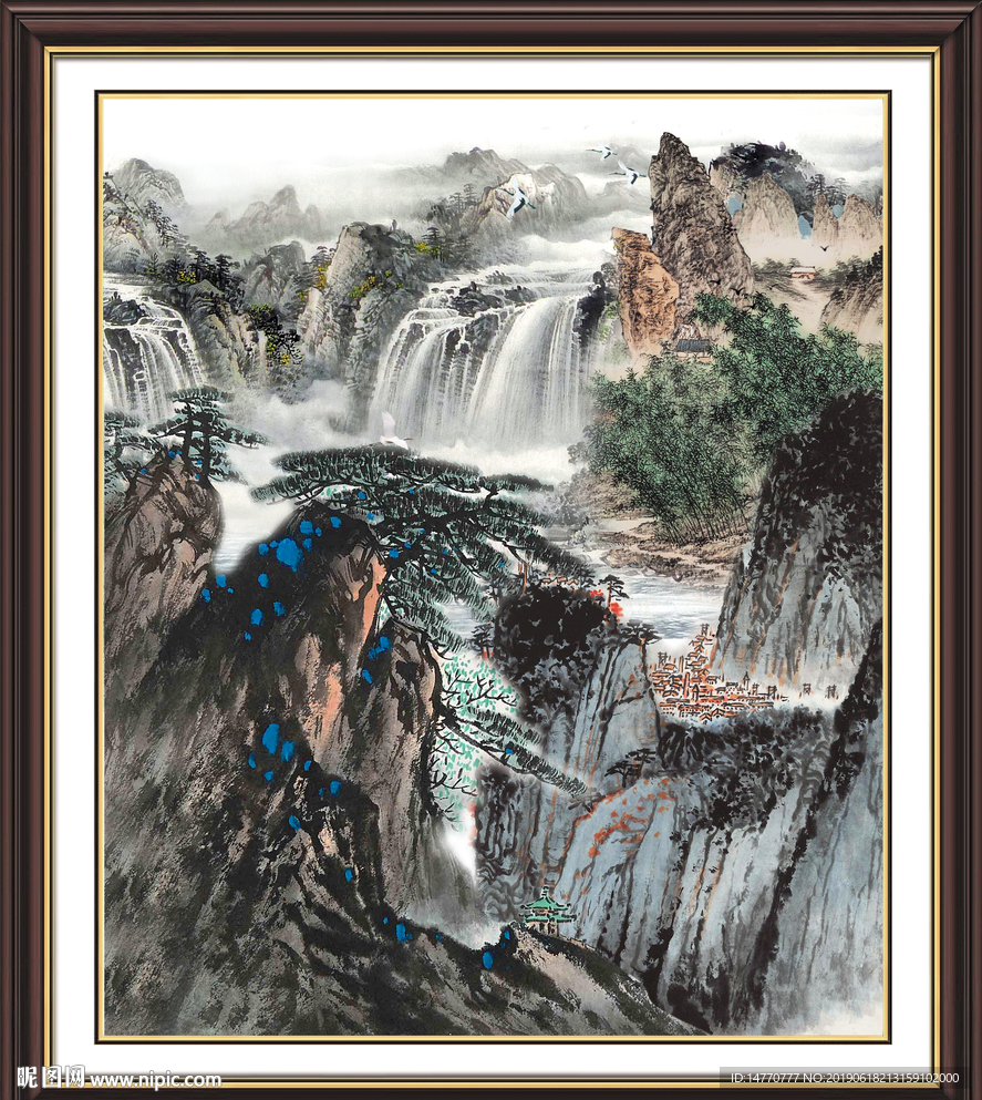 国画山水