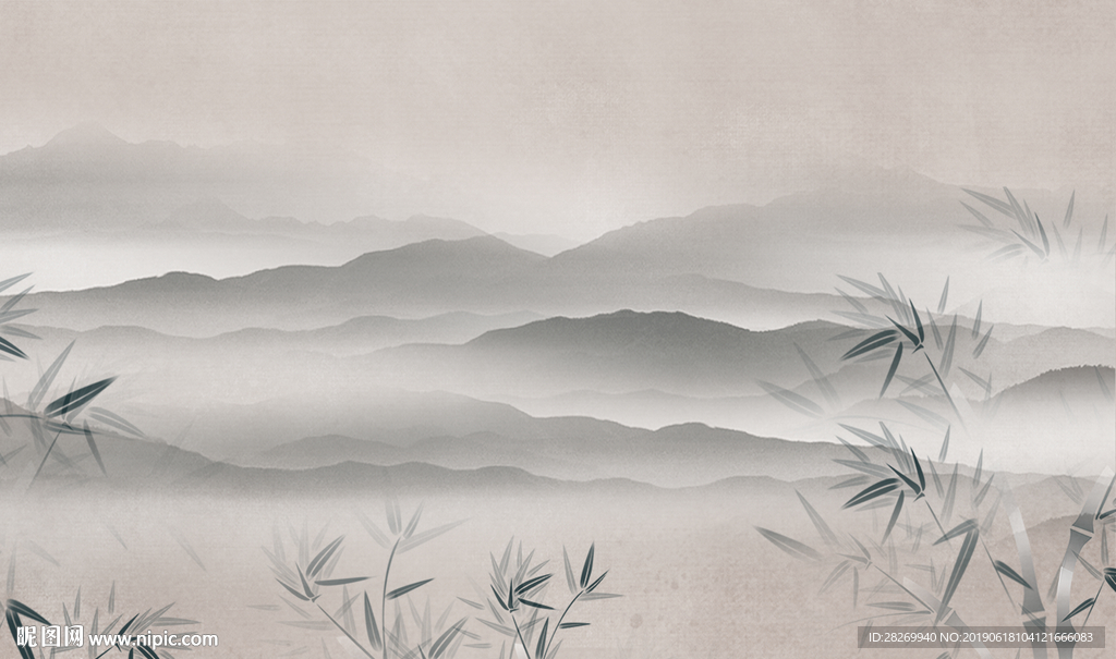 新中式背景