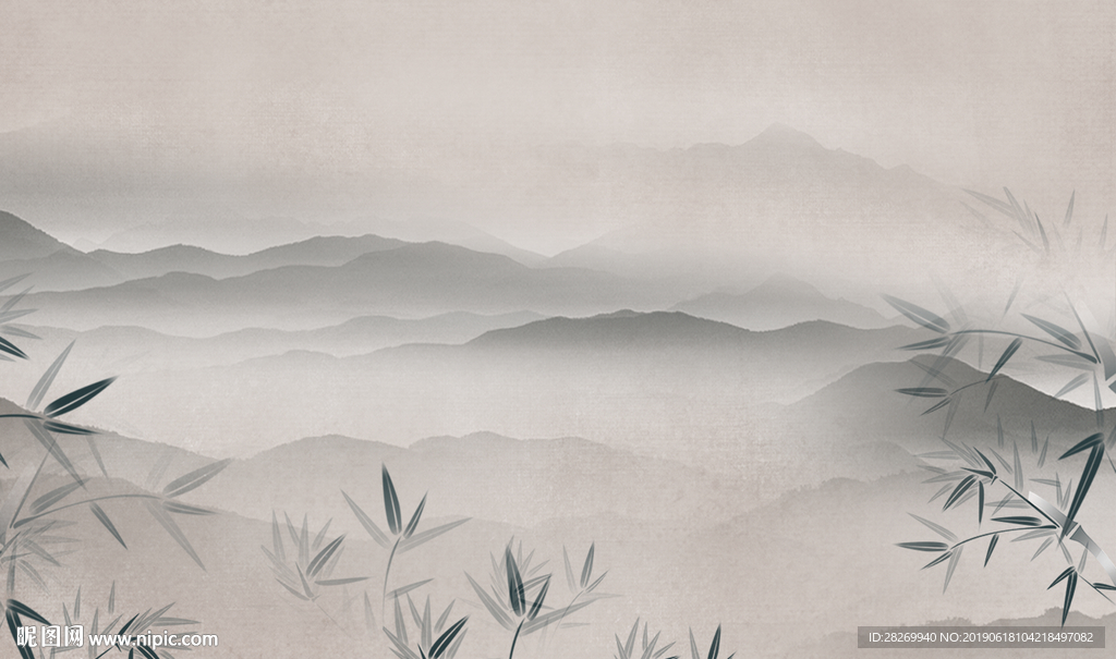 新中式背景