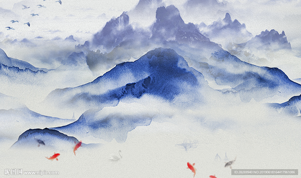 新中式背景