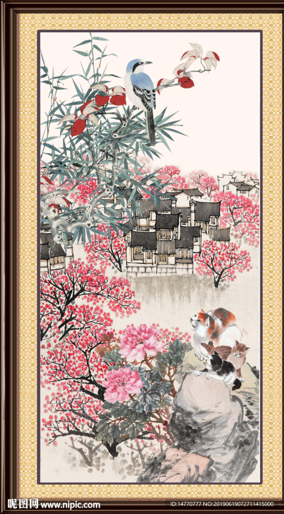 国画猫咪