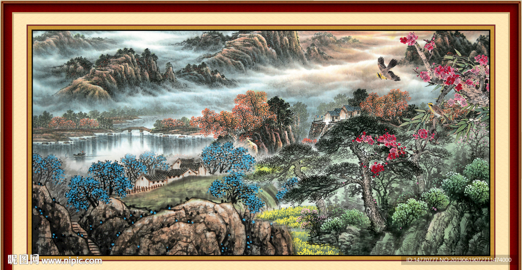 国画山水