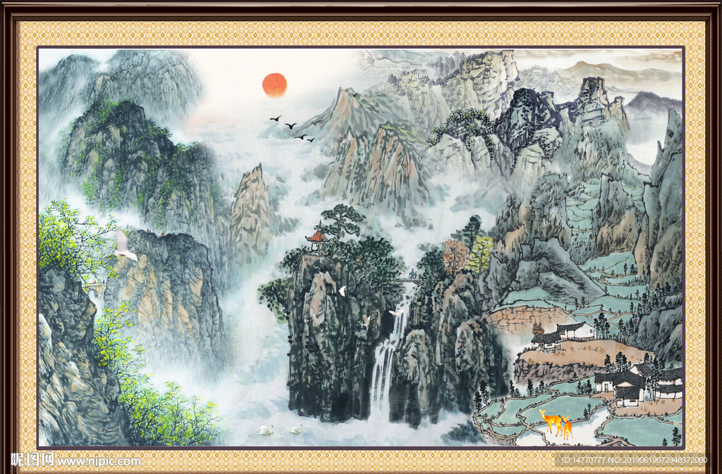 旭日东升