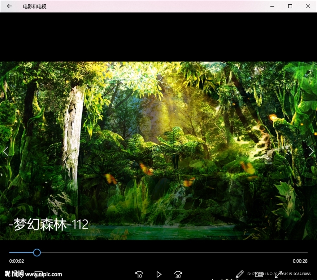 梦幻森林蝴蝶