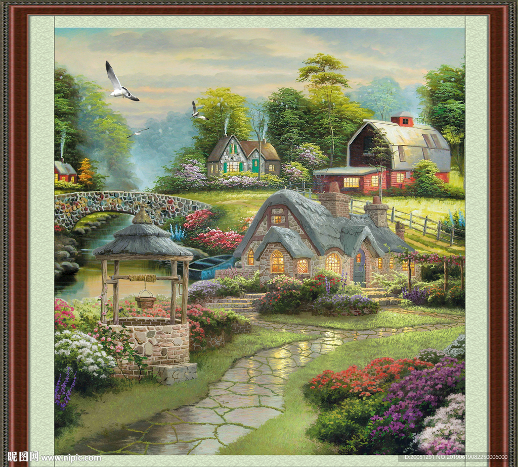 油画风景