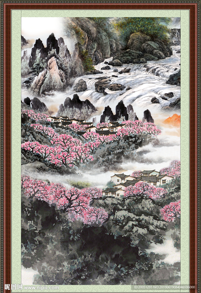 山水风景图