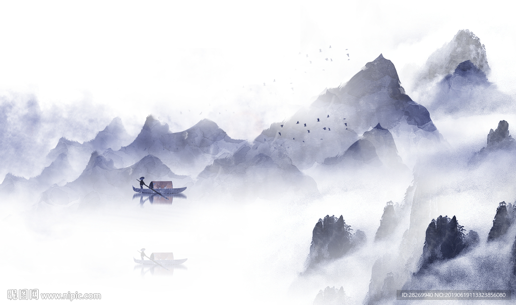新中式背景