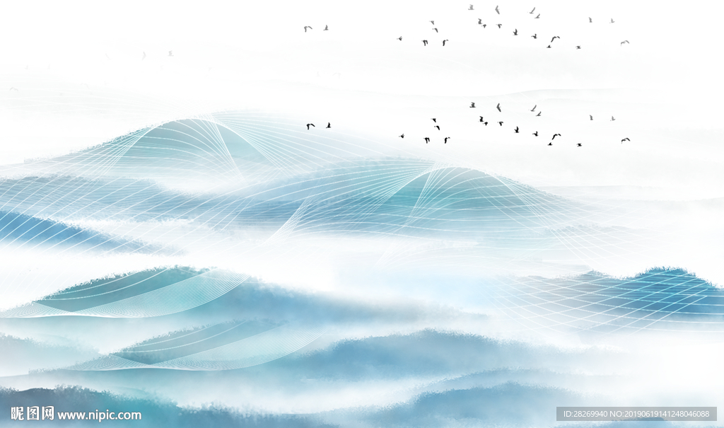 水墨画