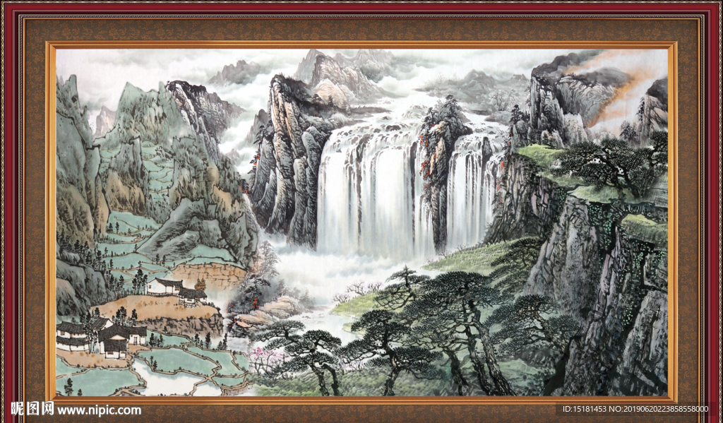 山水风景图