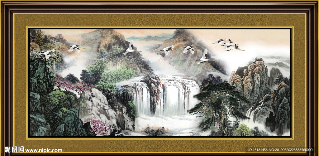 山水风景图