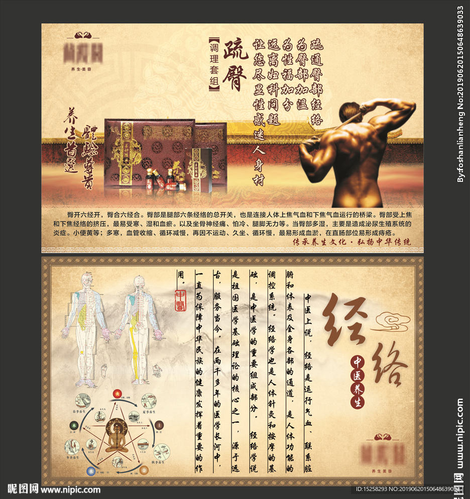 中医养生经络图片