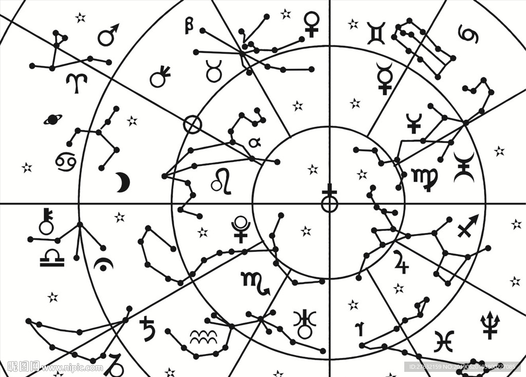 硅藻泥矢量 星空 顶部装饰