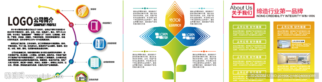 企业文化墙 发展历程 背景墙