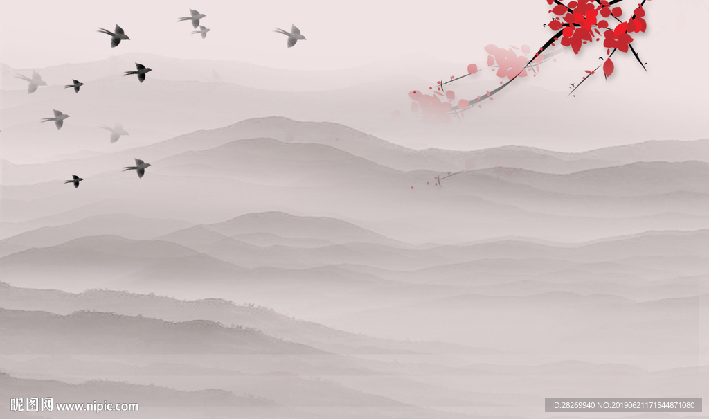 新中式无框画