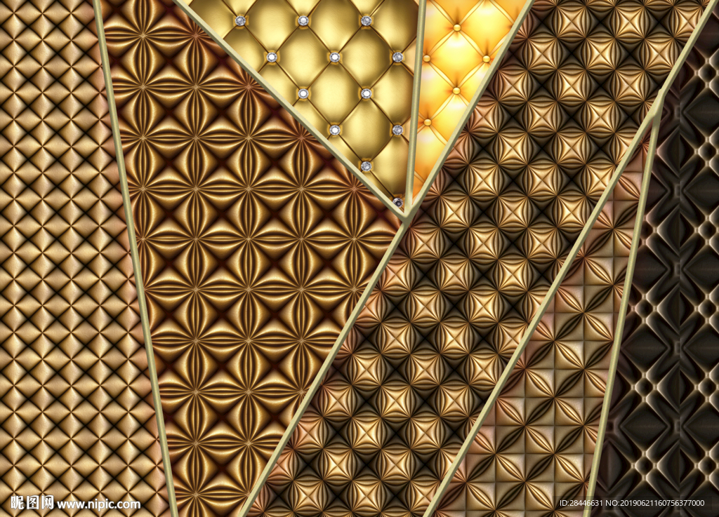 北欧地毯地画地砖设计