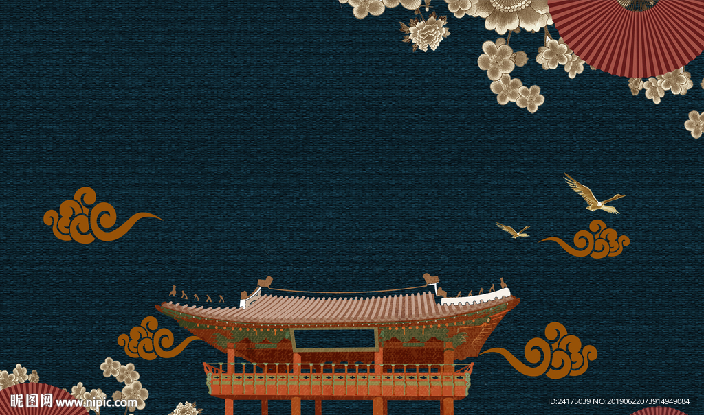 日式背景墙