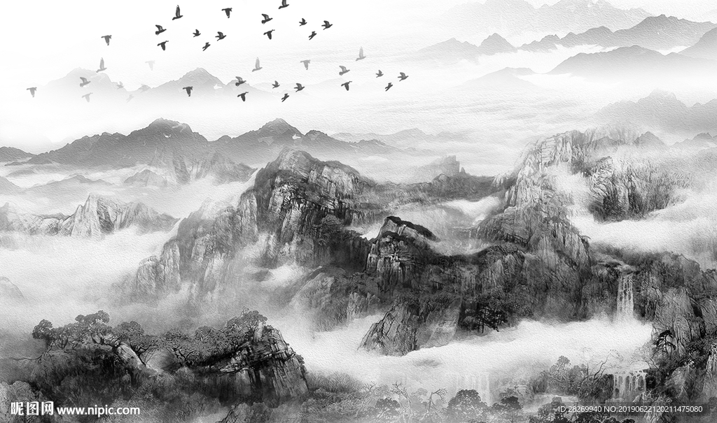 新中式背景