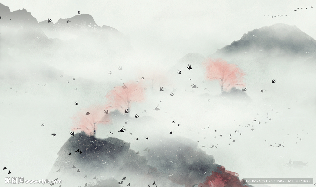 新中式山水