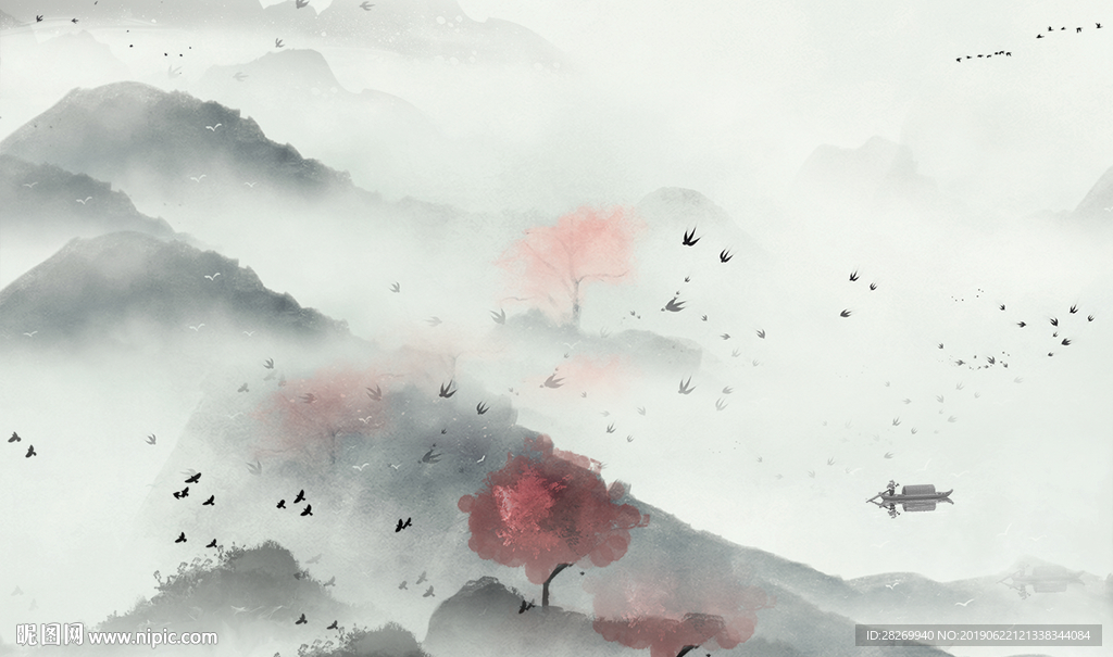 新中式山水