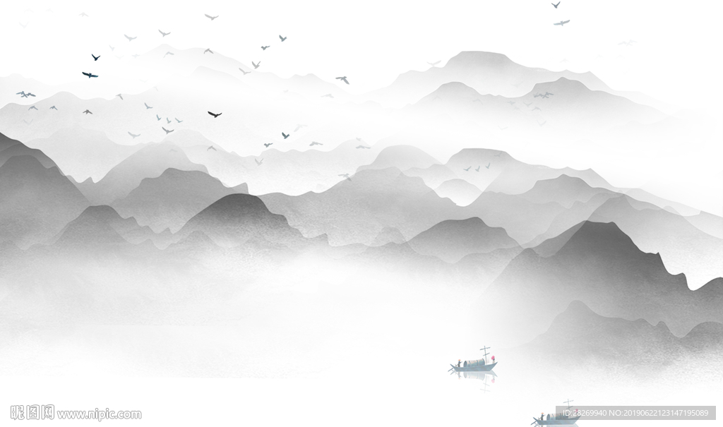 新中式山水