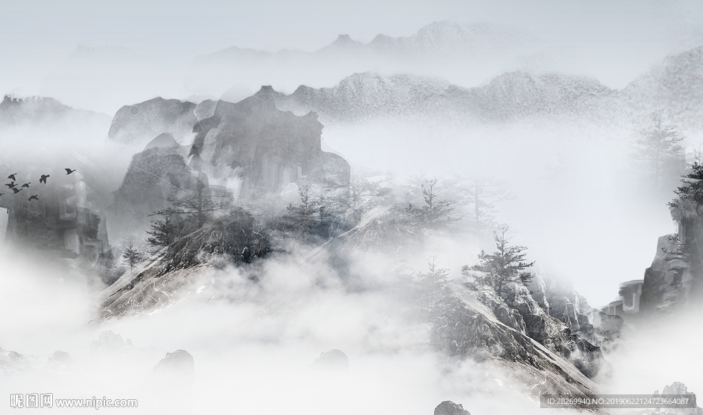 新中式山水
