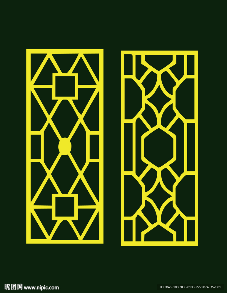 镂空雕花雕刻隔断