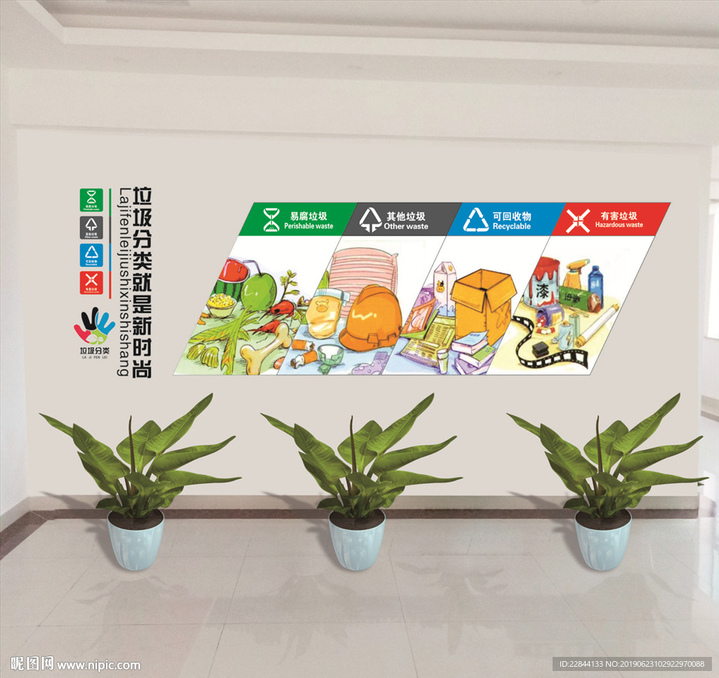垃圾分类文化墙