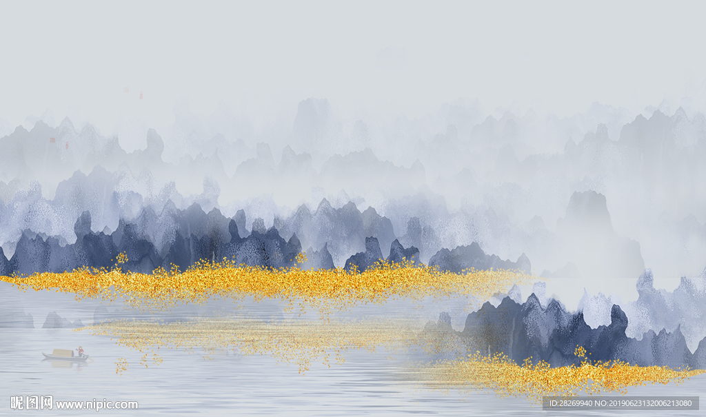 新中式背景