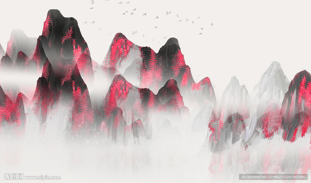新中式背景