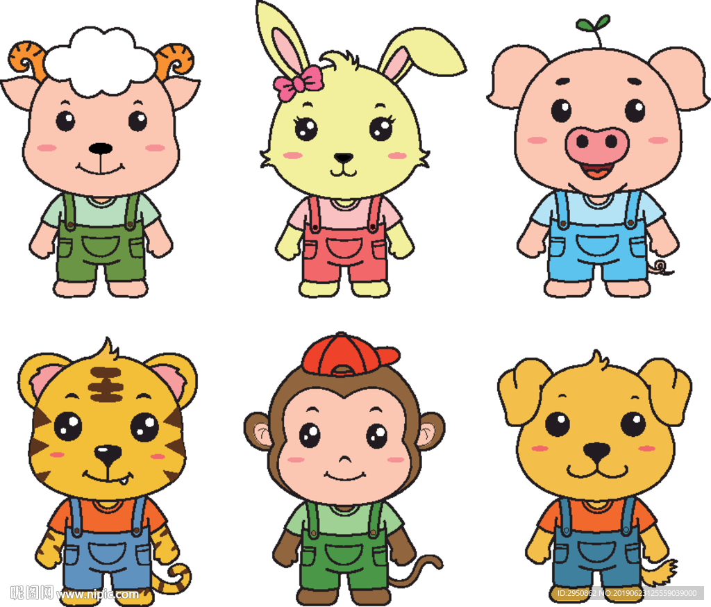 顽皮小动物造型合集2019