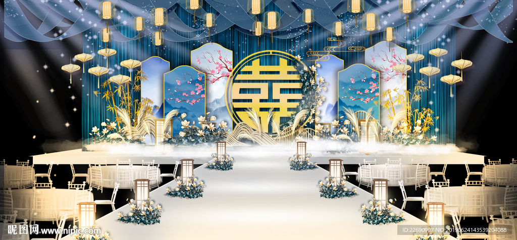 婚礼舞台图片