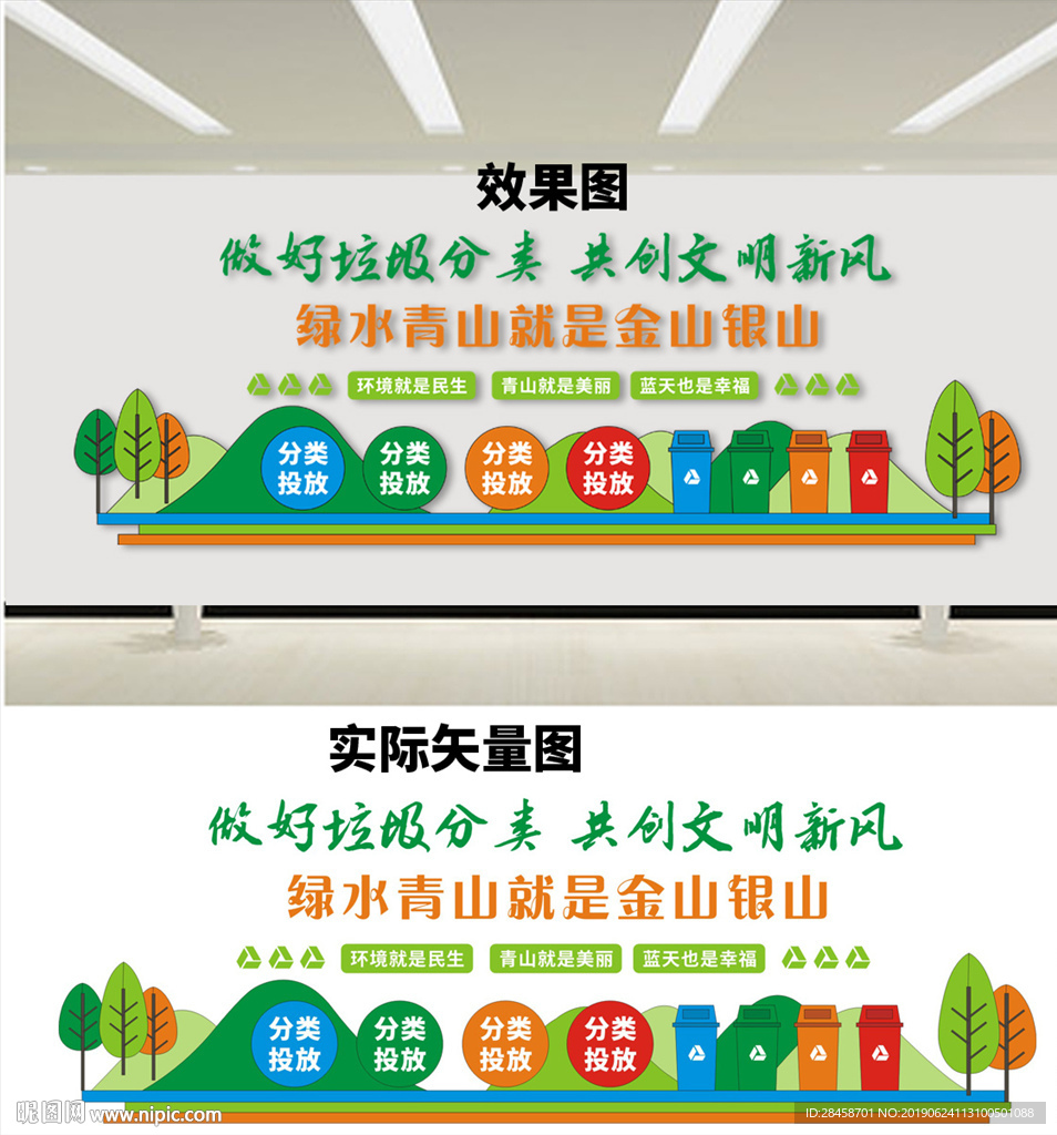 垃圾分类文化墙