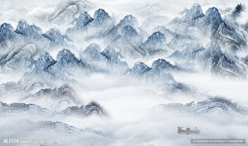 新中式背景