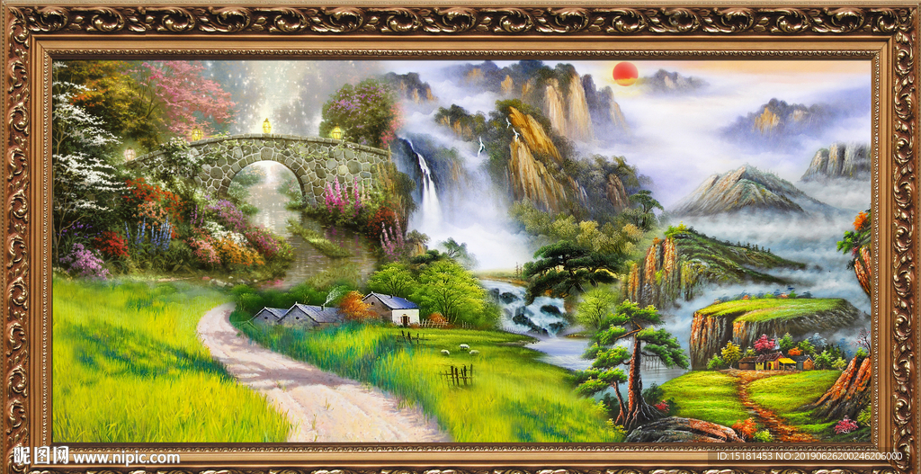 风景油画