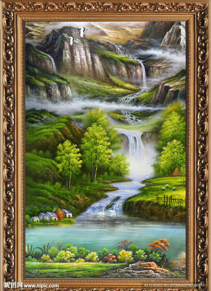 风景油画