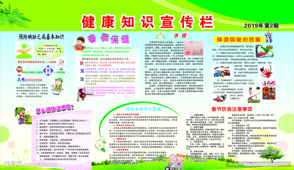 健康教育宣传栏
