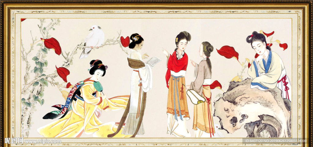 仕女图