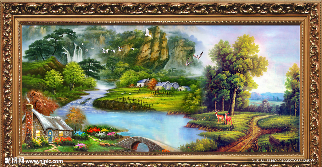 风景油画