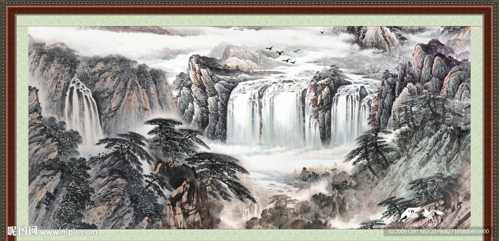国画山水