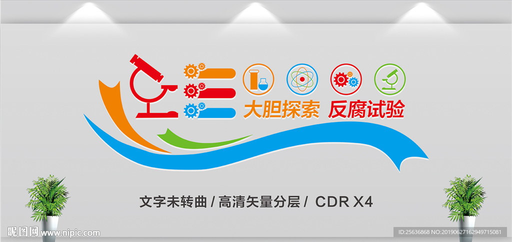 科技创新文化墙