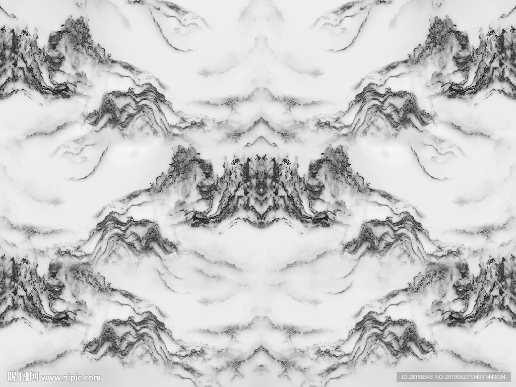 大理石山水