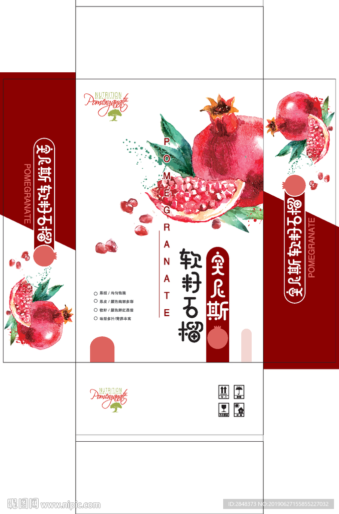 突尼斯软籽矢量平面图