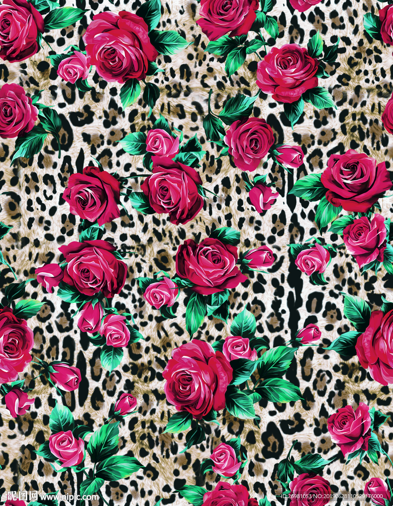 豹纹玫瑰