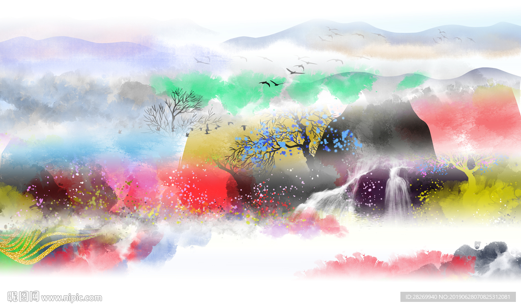水墨山水