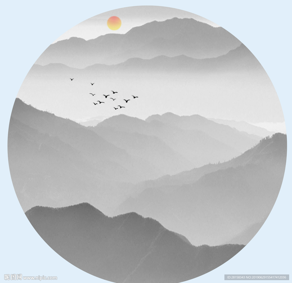 水墨山水
