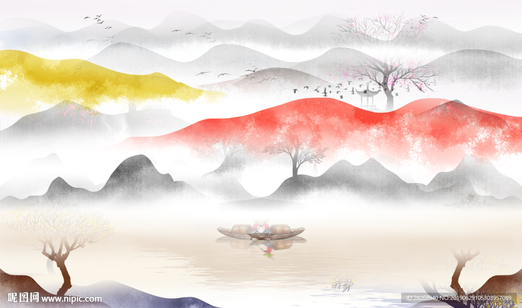 沙发背景墙
