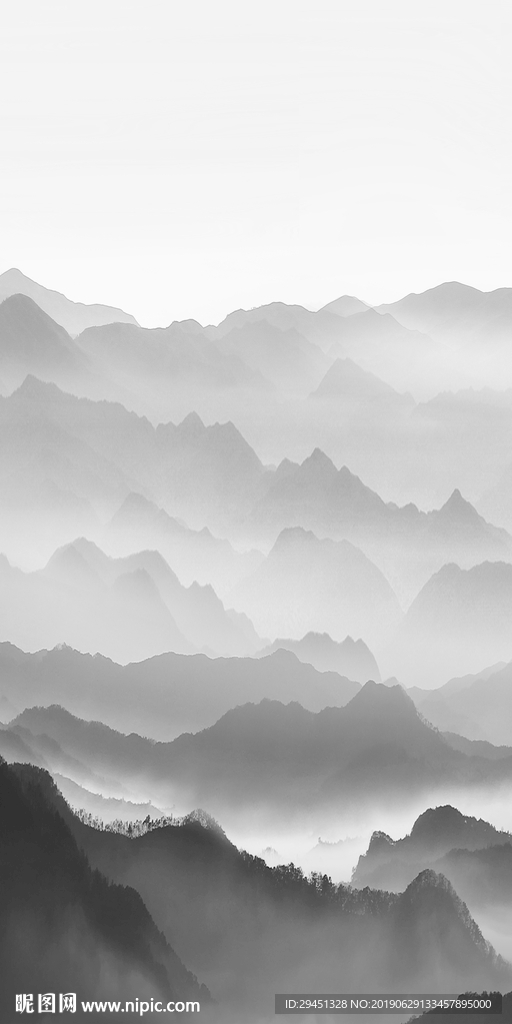 玄关山水高清画