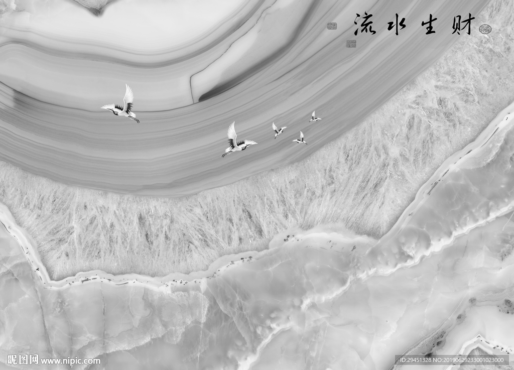 石纹大理石背景墙通道不分色